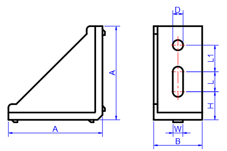 Rectangular Profile Dimension Reference